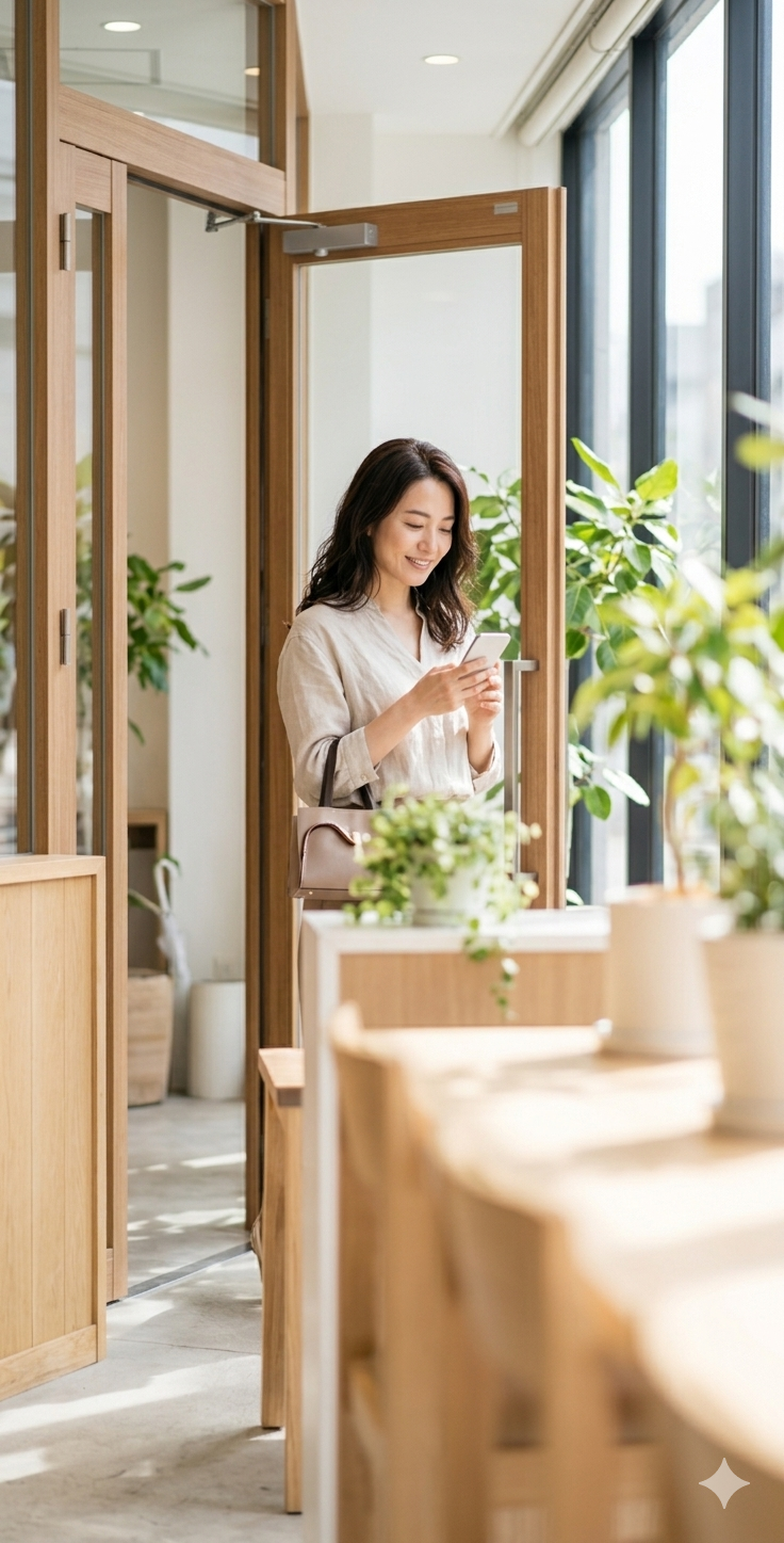 来店の様子