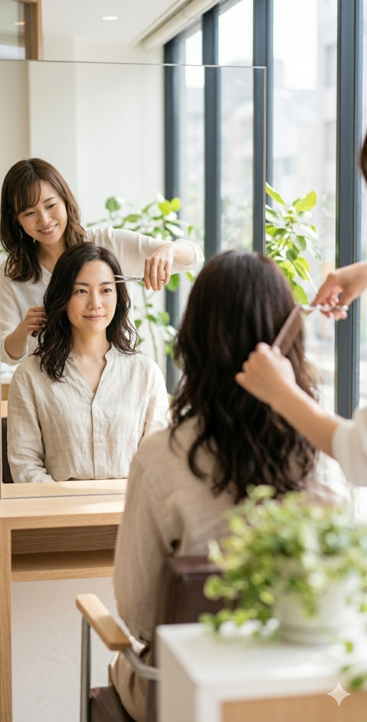 施術の様子